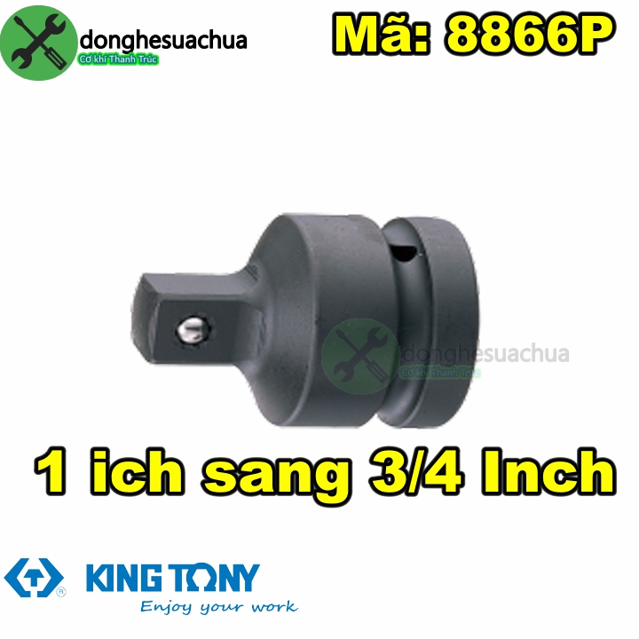 Đầu chuyển 1 inch sang 3/4 kingtony 8866p màu đen