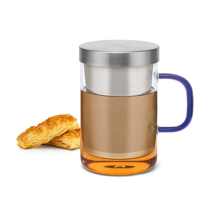 Ly lọc trà thủy tinh lõi inox samadoyo s050c 0.5l
