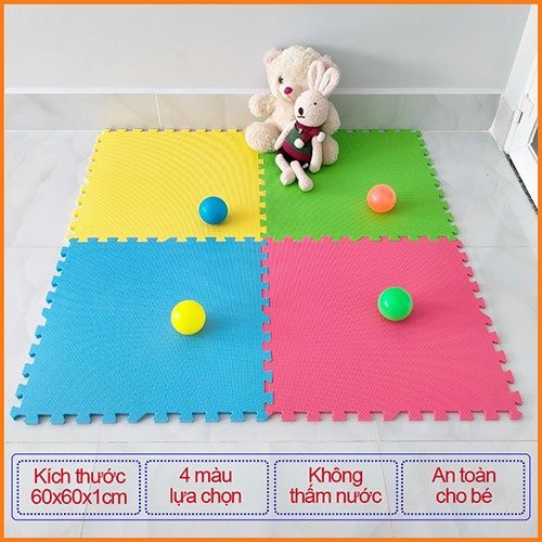 THẢM XỐP LÓT SÀN KHÔNG MÙI 60x60x1.2cm