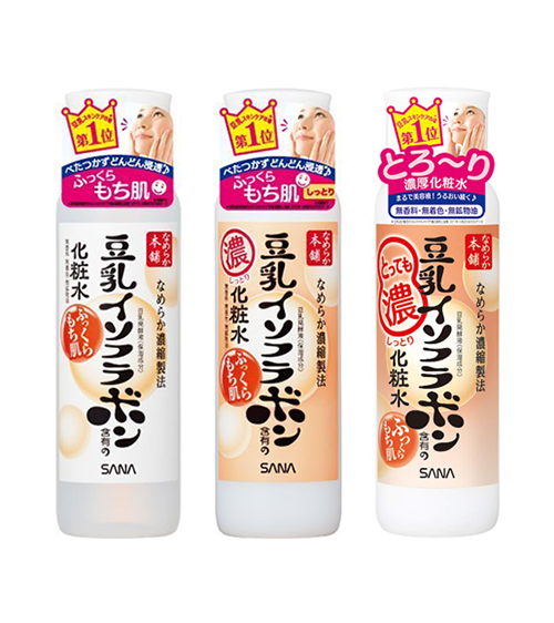 Toner tinh chất mầm đậu nành Sana Skin Lotion dưỡng da chống lão hóa 200ml