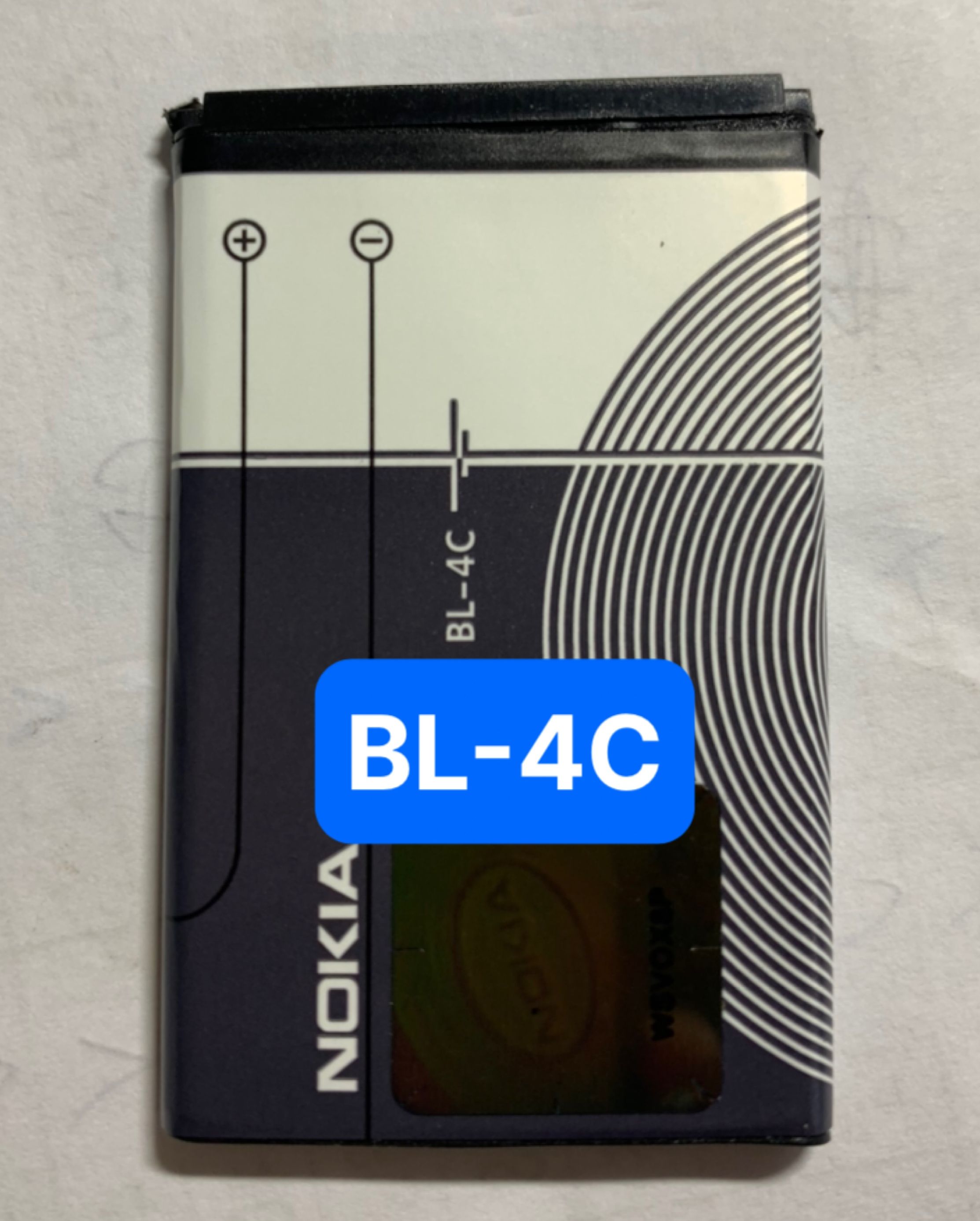 Pin nokia bl-4c hàng zin loại 1, 890mah