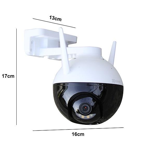 Camera không dây wifi ngoài trời Ezviz C8C chống nước độ nét full HD 2MP xoay 360