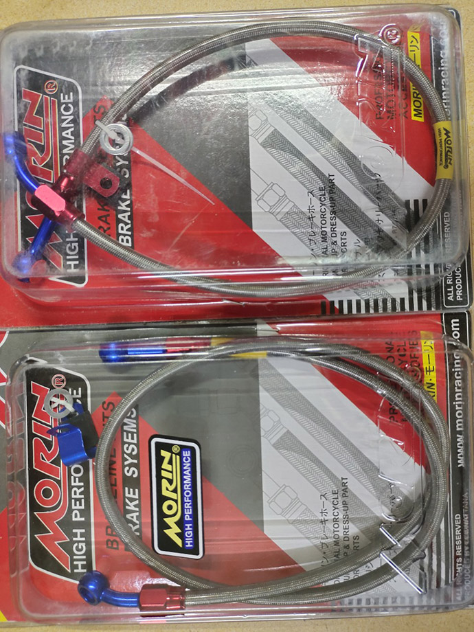 [HCM][Giá Siêu Rẻ] Cặp Dây Dầu Thắng Đĩa Trước Và Sau Morin Thái Lan CNC Gắn Mọi Loại Xe MS2032