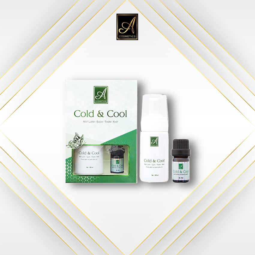 Dung Dịch Vệ Sinh Phụ Nữ Coul & Cool - A Cosmetic Tặng 1 lọ nước hoa Ngăn ngừa bệnh Phụ Khoa Khử mùi Viêm Nhiễm