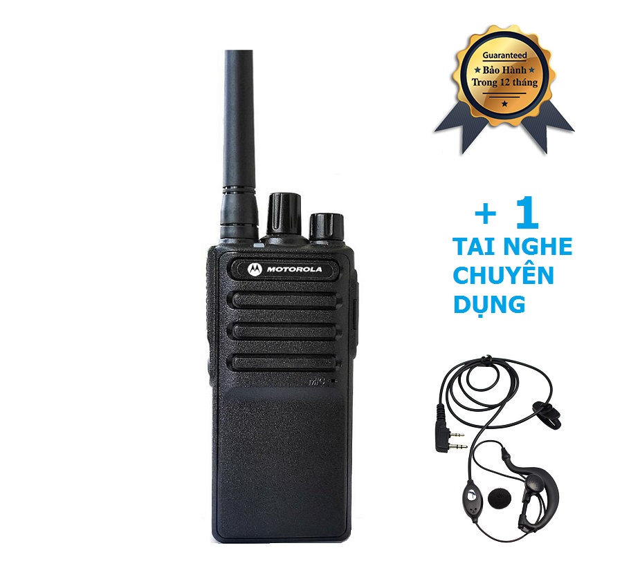 Máy bộ đàm motorola cp6688 + tai nghe chuyên dụng