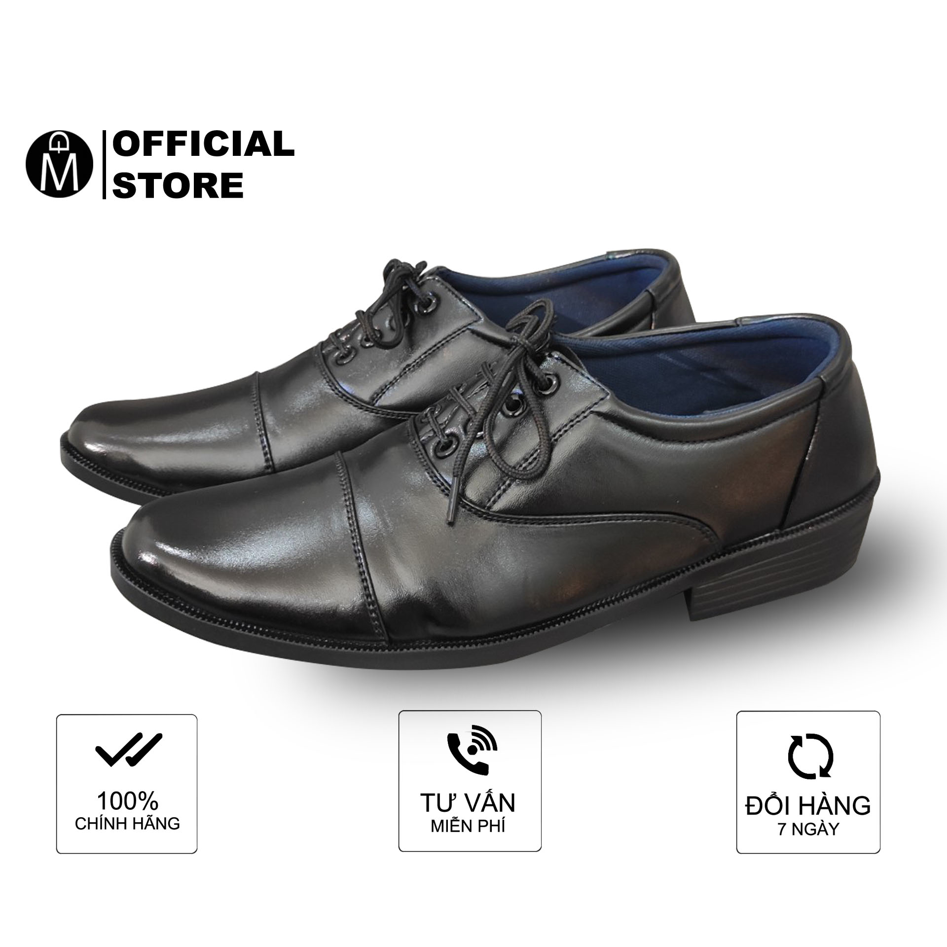 Giày da nam MĐ G310 giày bảo vệ đẹp