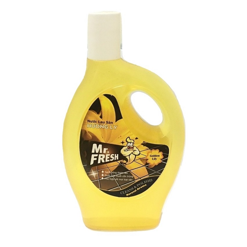 Nước lau sàn đậm đặc mr. fresh hàn quốc 1,1l hương hoa ly hl733
