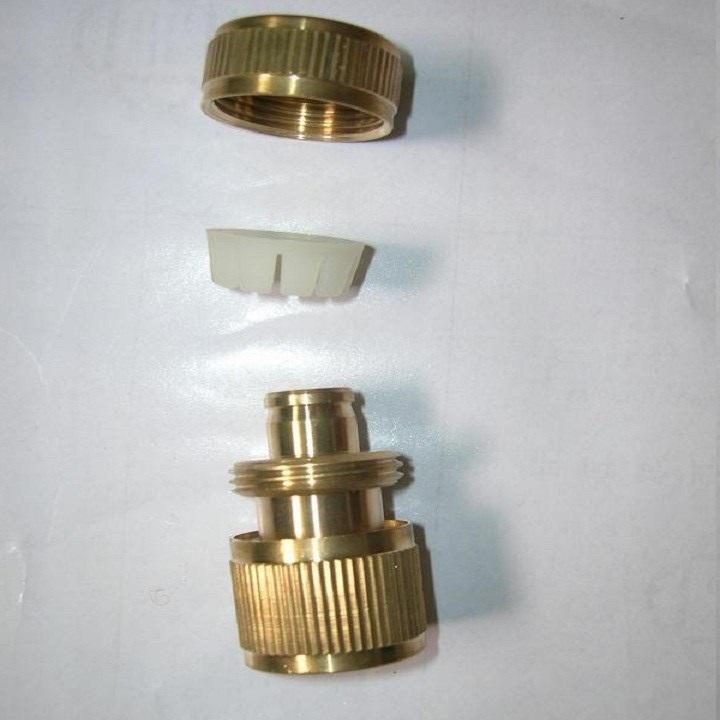 KHỚP NỐI ỐNG 16mm. BẰNG ĐỒNG. DÙNG NỐI ỐNG NƯỚC MỀM CÓ PHI 16mm. 619