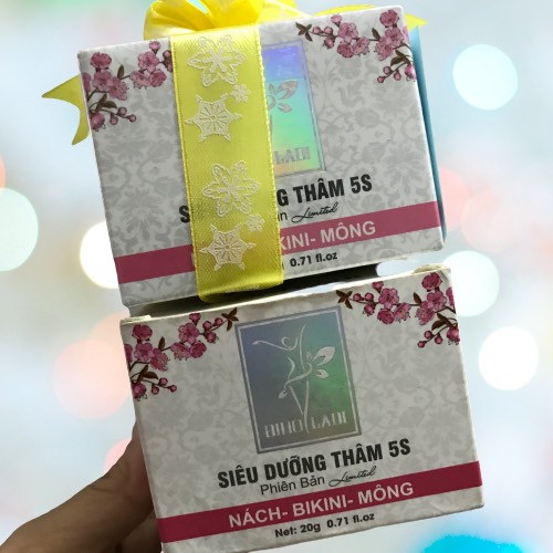 [HCM][HOT HOT]COMBO 2 Hộp SIÊU DƯỠNG THÂM 5S BIHOLADI - Đánh Bay Thâm Nách Thâm Cùi Chỏ Thâm Đầu Gối - OANH VŨ