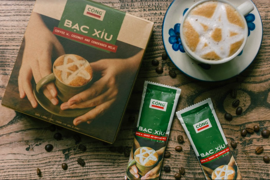 Cà phê bạc xỉu hoà tan c+ - cộng cà phê