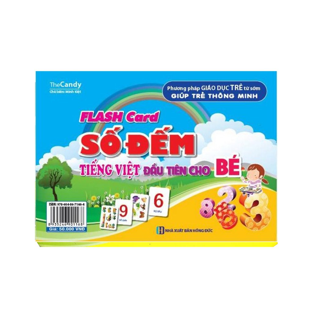 Flashcard - số đếm tiếng việt đầu tiên cho bé - mcbooks