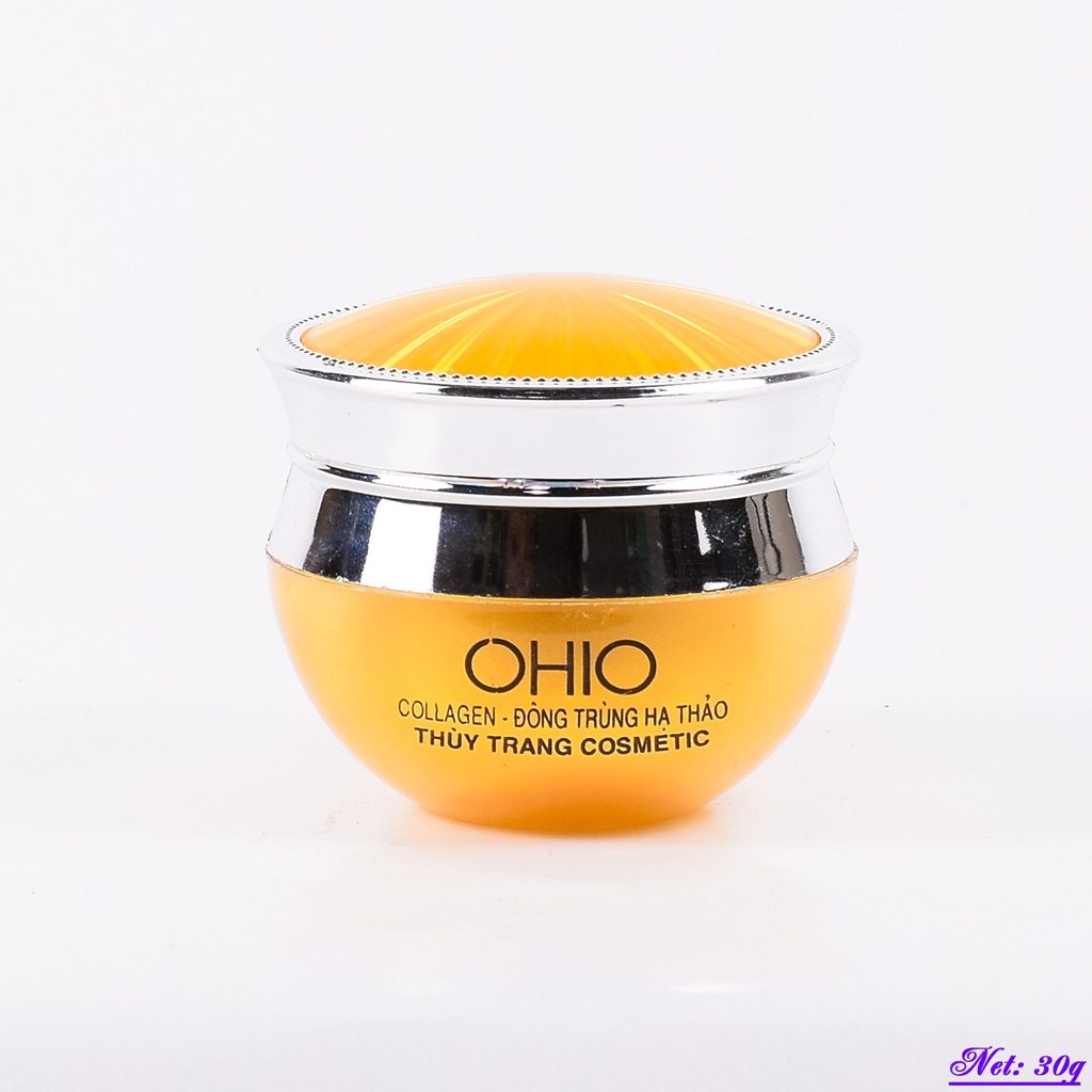 KEM lót TRẮNG DA, XÓA THÂM, LIỀN SẸO 12 TÁC DỤNG OHIO COLLAGEN ĐÔNG TRÙNG HẠ THẢO 30G - SẢN PHẨM TỐT, CHẤT LƯỢNG CAO, HOT TRÊN THỊ TRƯỜNG ĐƯỢC ƯA CHUỘNG HIỆN NAY, HÀNG CHUẨN ĐẢM BẢO CHO KHÁCH YÊU TRẢI NGHIỆM