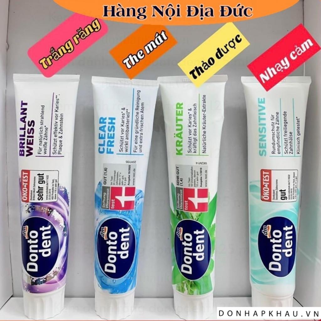 125ml domestic dontodent toothpaste Effective protection with quality