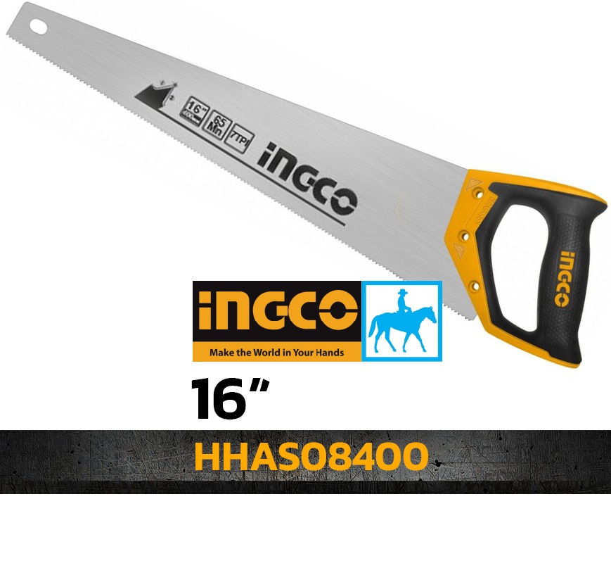 Cưa lá liễu cưa gỗ 16inch 400mm ingco hhas08400
