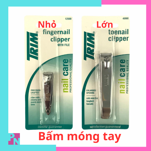 Bấm móng tay Trim, bấm móng tay cho bé, bấm móng tay lớn, bấm móng tay nhỏ, dụng cụ cắt móng tay