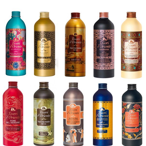 Sữa tắm Tesori D'Oriente siêu thơm 500ml và 250ml đủ mùi (Nhắn shop để chọn thêm mùi)