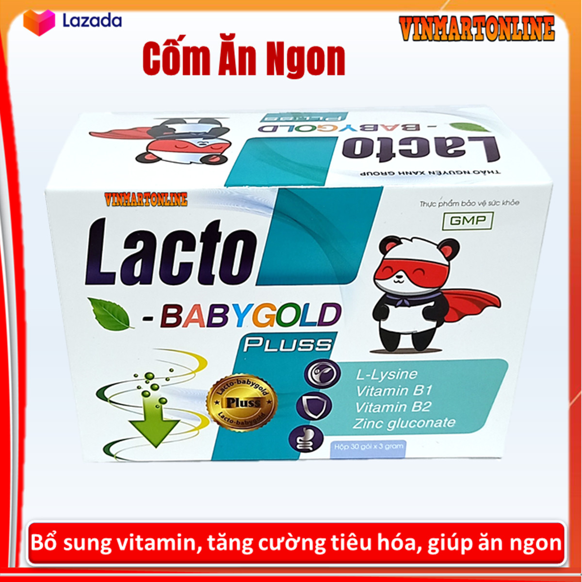 Cốm Bổ Lacto Baby Gold Pluss- Tăng Cường Sức Đề Kháng, Giúp Ăn Ngon Tiêu Hóa Tốt Cho Trẻ Từ 2 Tuổi