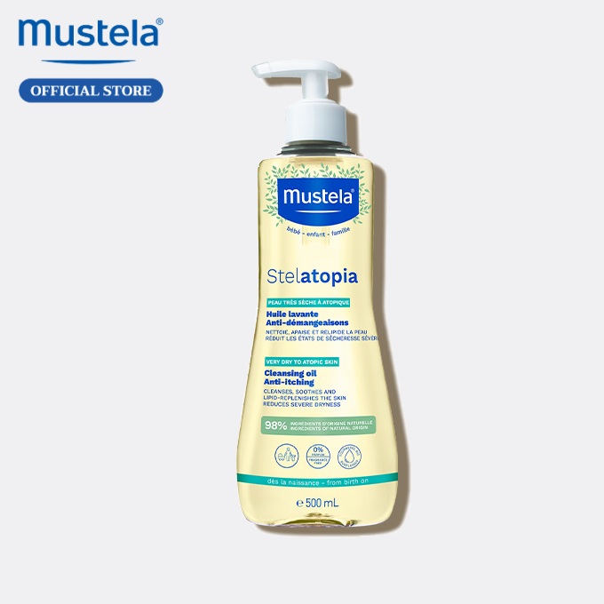 Mustela Stelatopia Anti-Itching Cleansing Oil 500ml