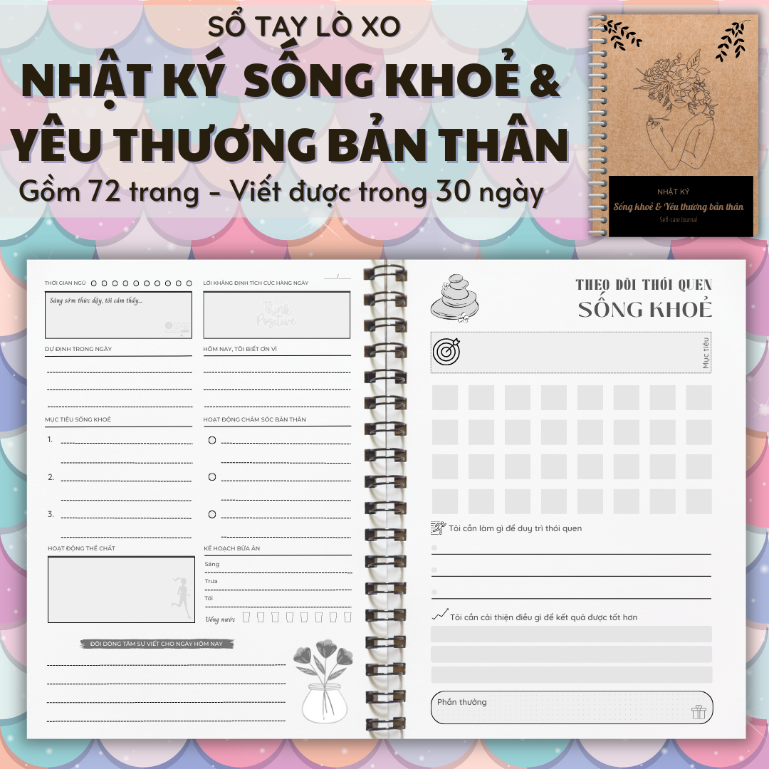 🌈 Sổ tay kế hoạch cuộc đời, phát triển bản thân