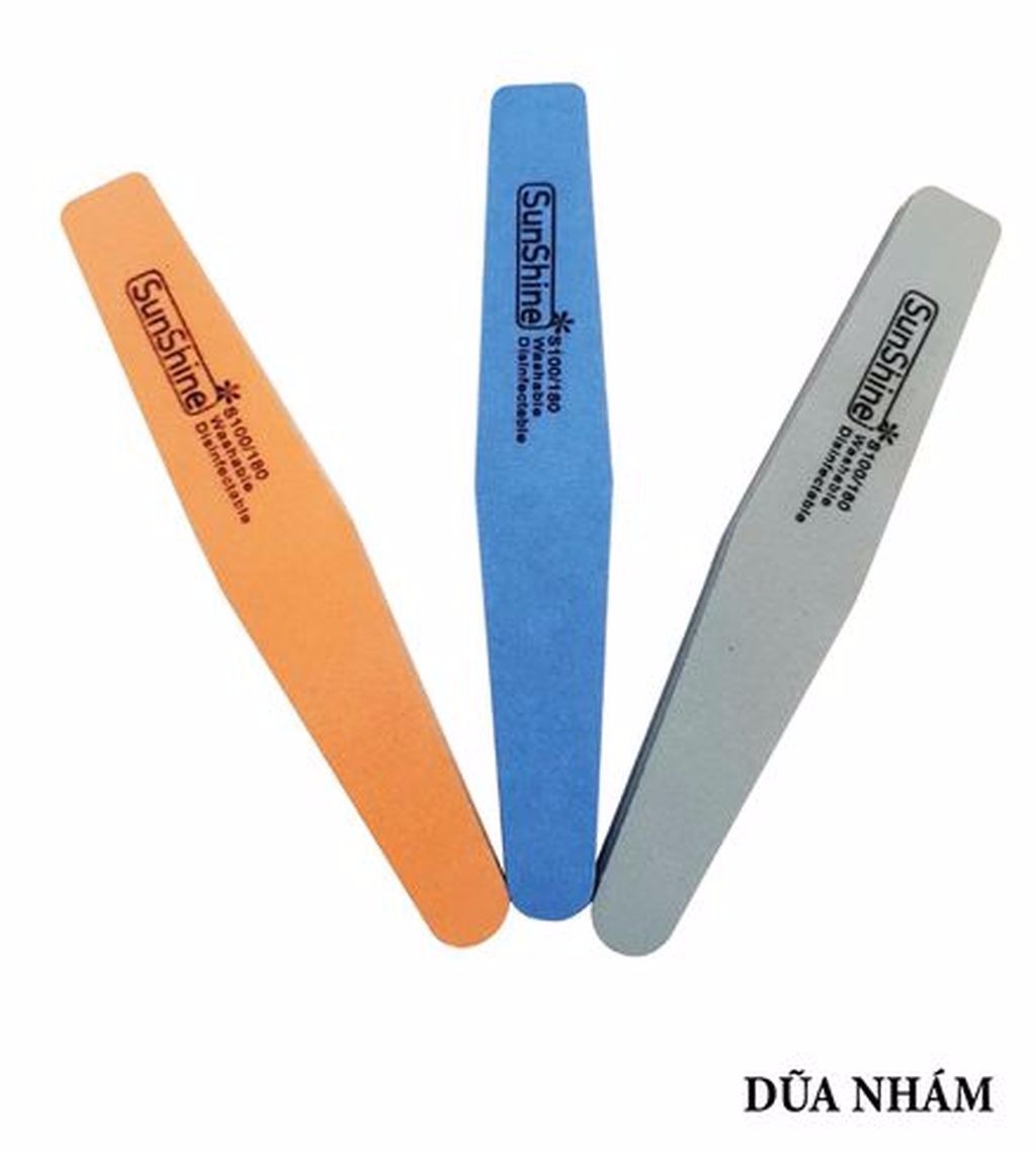 Set 5 cây dũa móng nhám bản lớn - set 5 cây dũa móng
