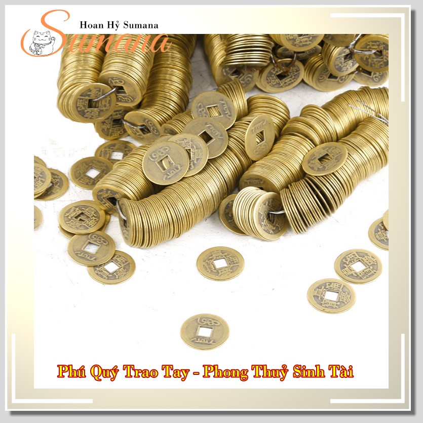 Đồng xu phong thủy, đồng xu ngũ đế # TamLinhNgocBao