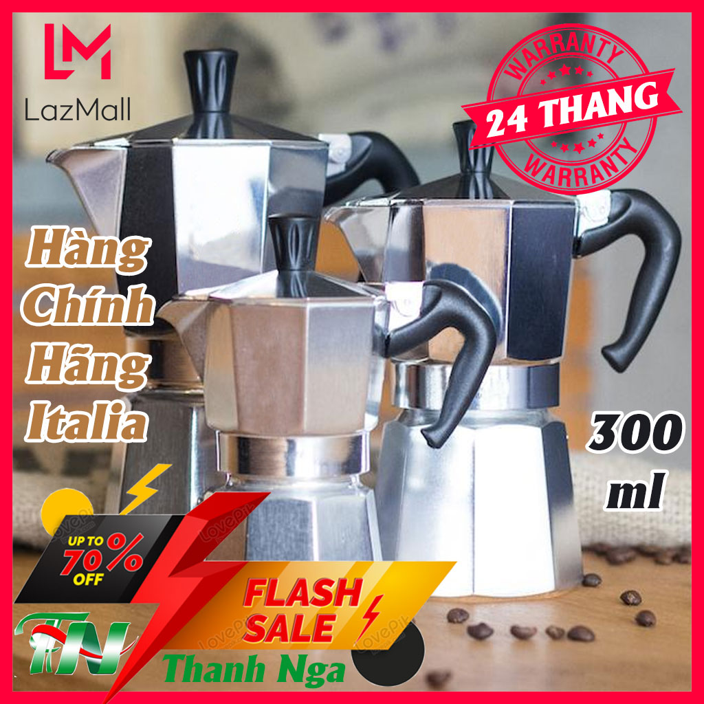 Bình Pha Cafe - Ấm Cà Phê - Phin Pha Cà Phê Cỡ Lớn Bằng Nhôm Kèm Bếp Điện Ấm Pha Cafe Siêu Tốc - Có 