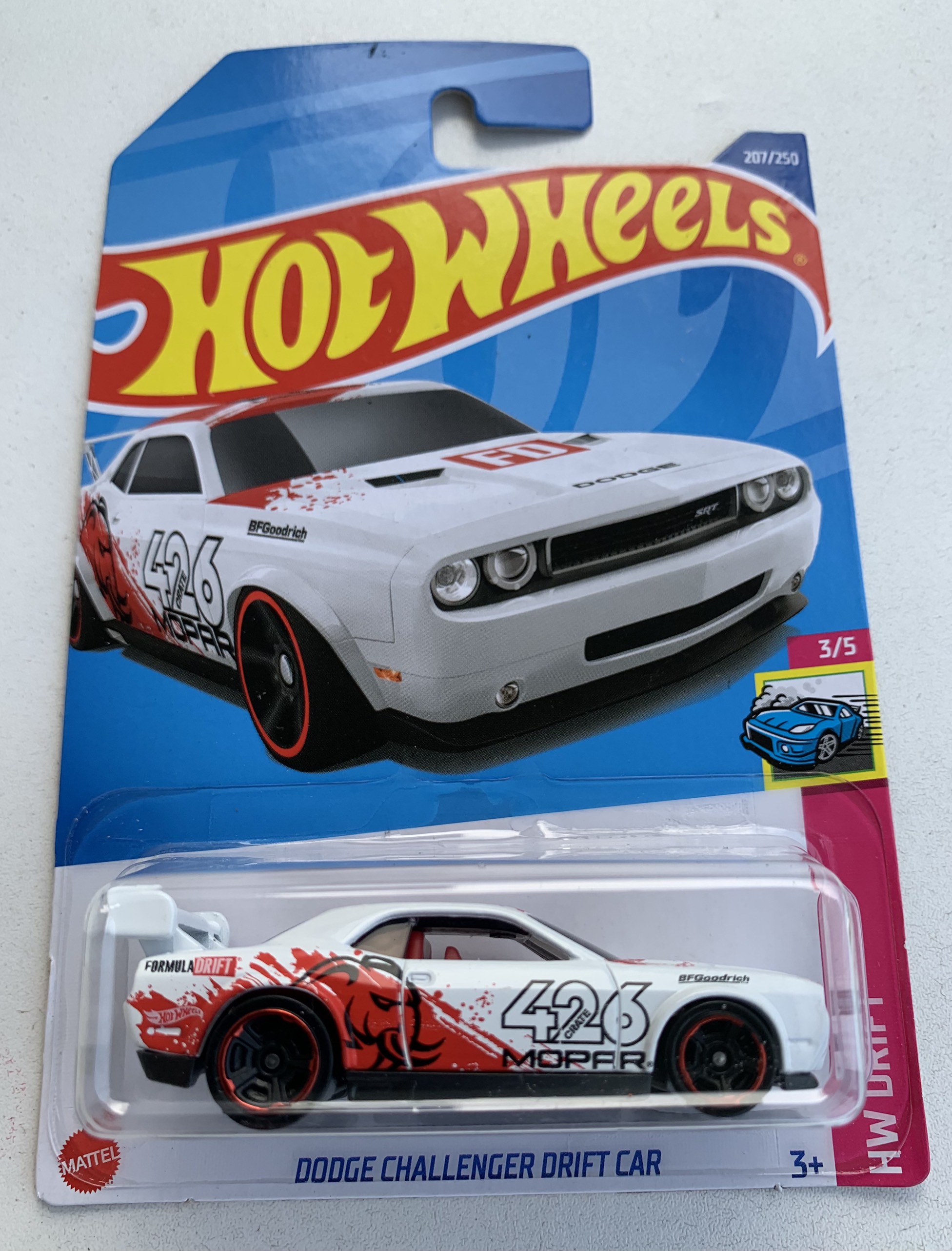 Hot Wheels Dodge Challenger Drift Car