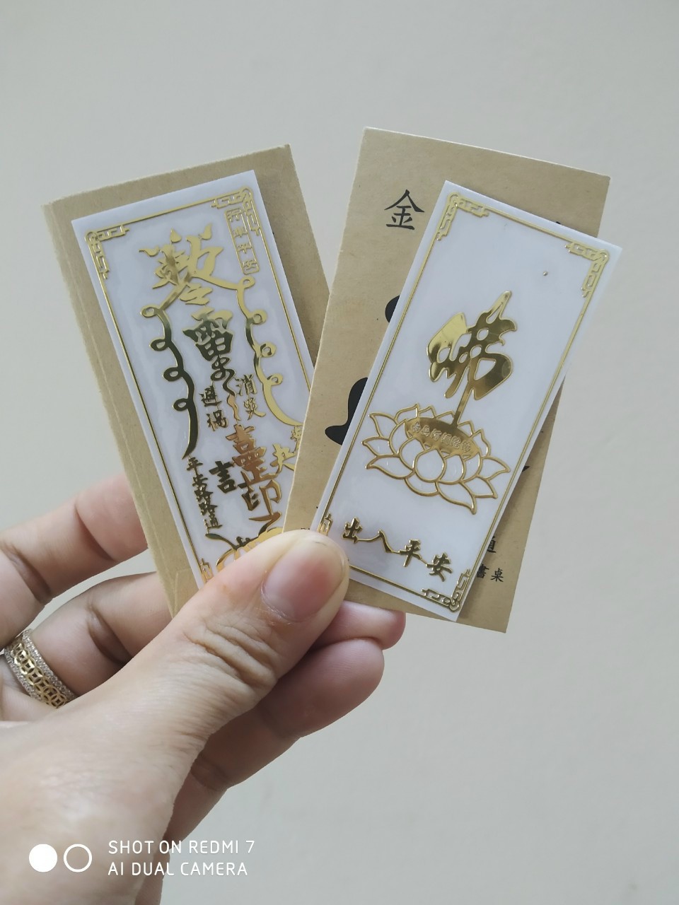 Cặp đôi Linh phù VẠN SỰ BÌNH AN