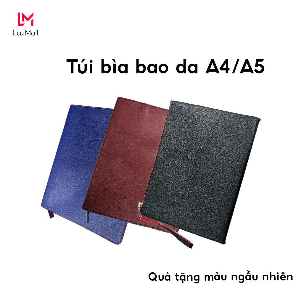 Túi bìa bao da a4 / a5 - quà tặng ngẫu nhiên