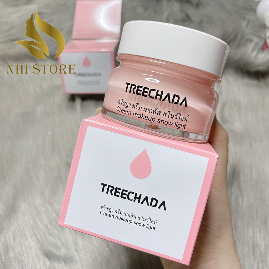 Kem make up treechada cream makeup snow light che khuyết điểm thái lan 50ml