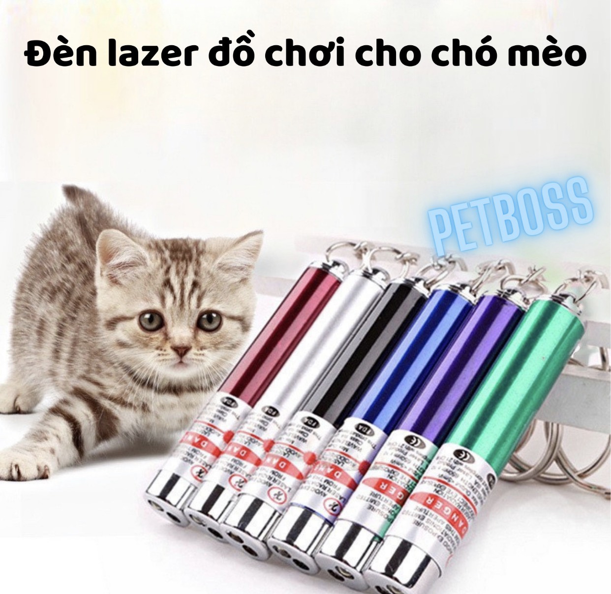 Đèn laser cho mèo đồ chơi cho chó mèo
