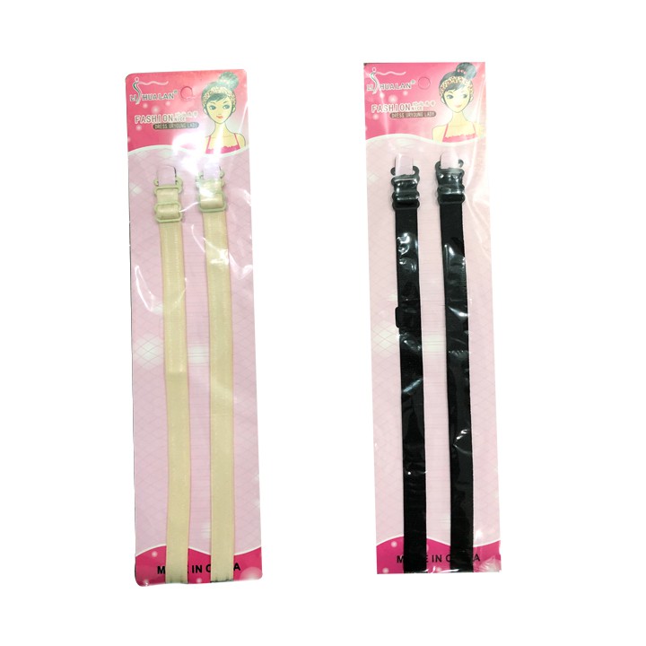 Dây áo lót, Dây áo ngực, dây áo hút sữa chất liệu vải thun co giãn cao cấp khổ 1cm móc sắt