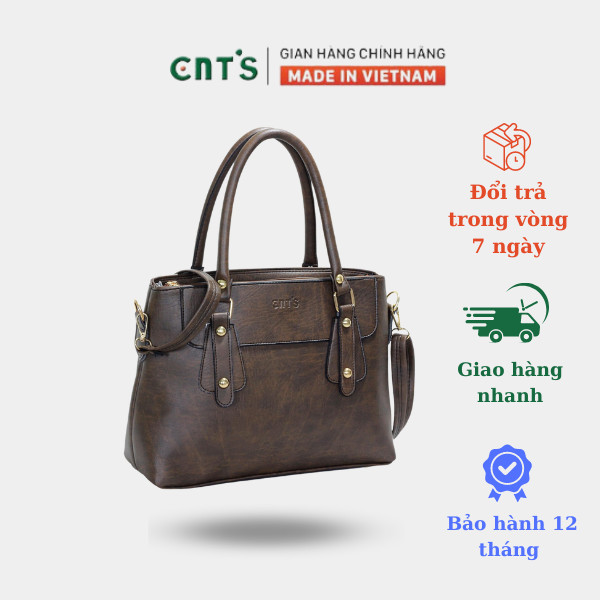 Túi xách nữ thời trang cnt tx38 tặng ví mini cao cấp