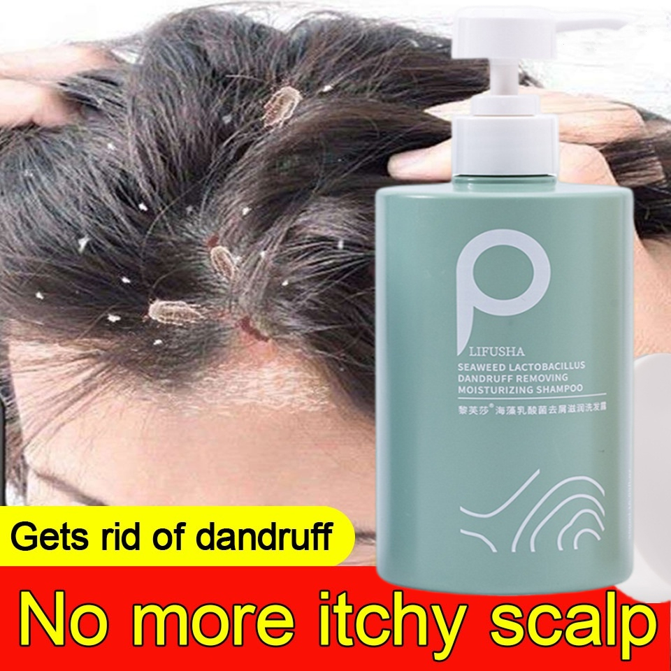 Dầu gội loại bỏ mạt dầu gội giảm ngứa 500ml Dầu gội muối biển Làm mới kiểm soát dầu loại bỏ ngứa ngáy Nhẹ nhàng và không gây kích ứng Dầu gội đầu Dầu gội muối biển dầu gội gàu dầu gội mượt tóc 500ml