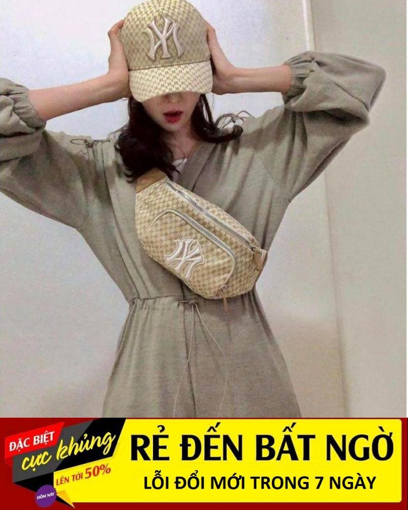 ( Tặng Mũ Như Hình ) Túi Đeo Bụng Nam , Túi Đeo Bụng Nữ , Túi Bụng Nam Nữ