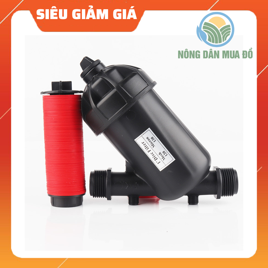 Lọc đĩa phi 34 chuyên dùng cho hệ thống tưới phun sương tưới nhỏ giọt