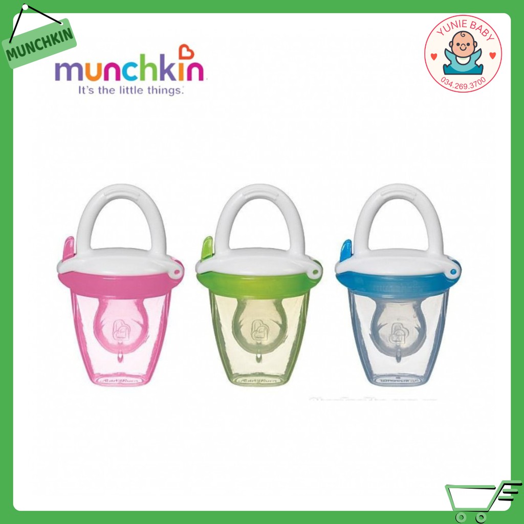 TÚI ĂN DẶM SILICONE MUNCHKIN
