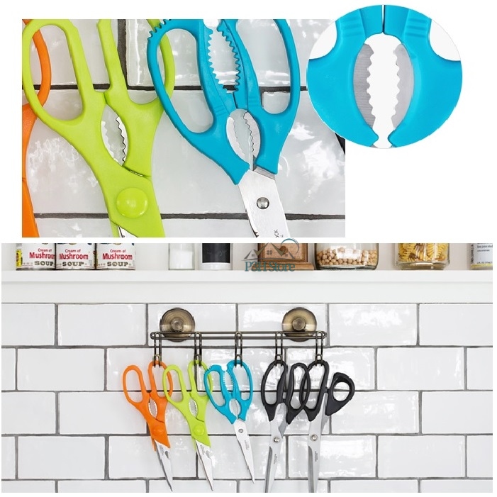 Kéo nhà bếp kéo cắt gà kéo cắt thịt nướng Lock&Lock