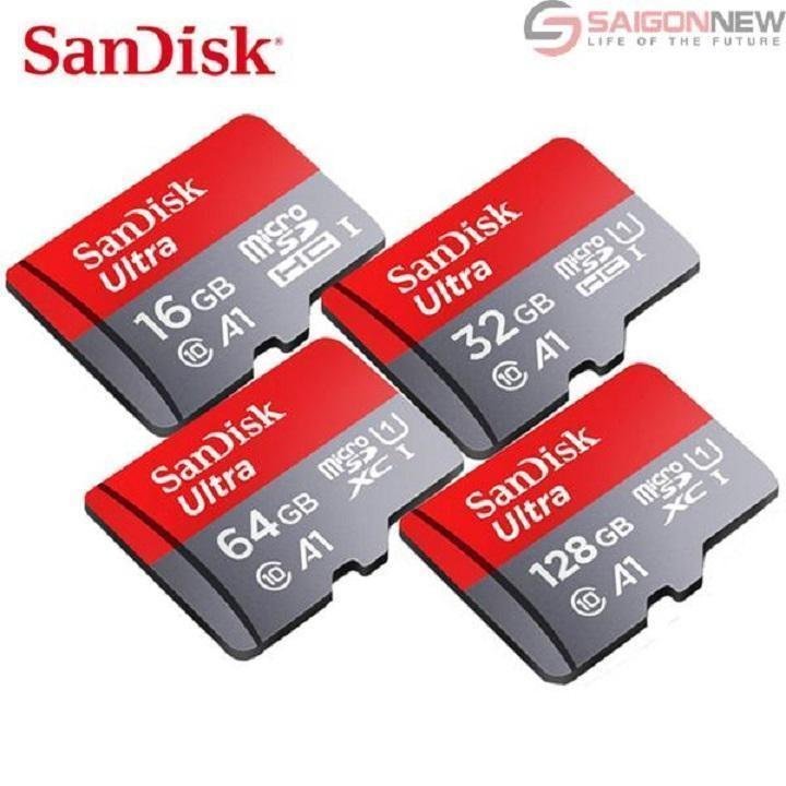 Thẻ nhớ 128GB 64GB 32GB 16GB Thẻ nhớ SanDisk Ultra Class 10 667x 100MB s