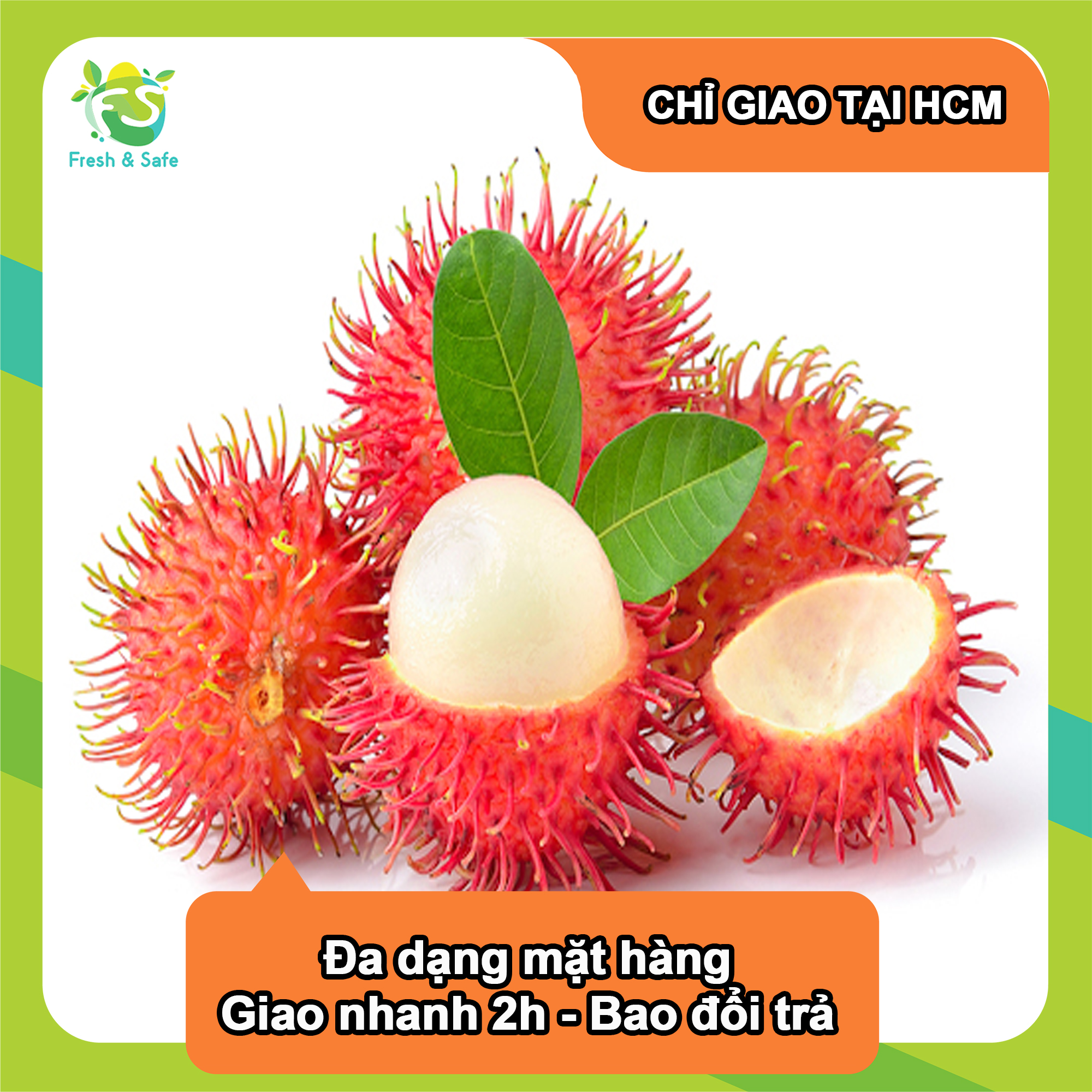 Chôm chôm thái - 500g
