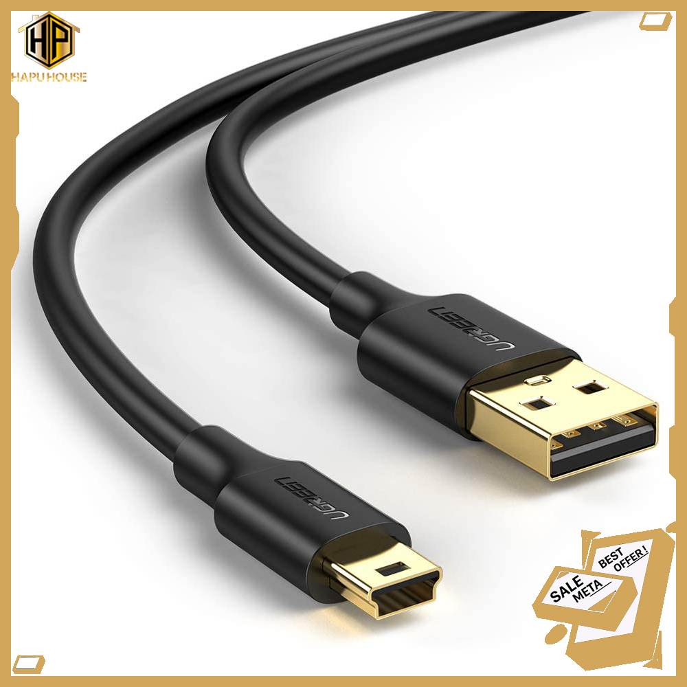 Cáp mini usb 2.0 cao cấp ugreen 10355 10385 30472 10386 us132 - hapuhouse