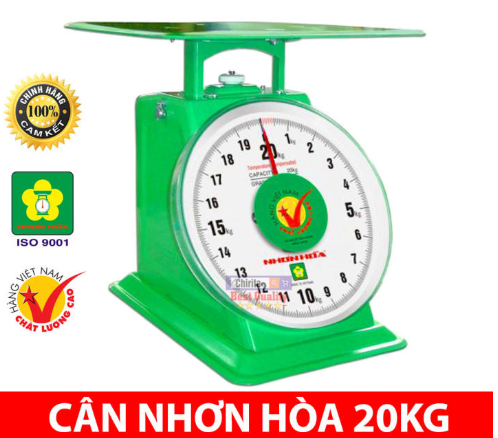 Cân đồng hồ nhơn hòa 20kg nhs-20