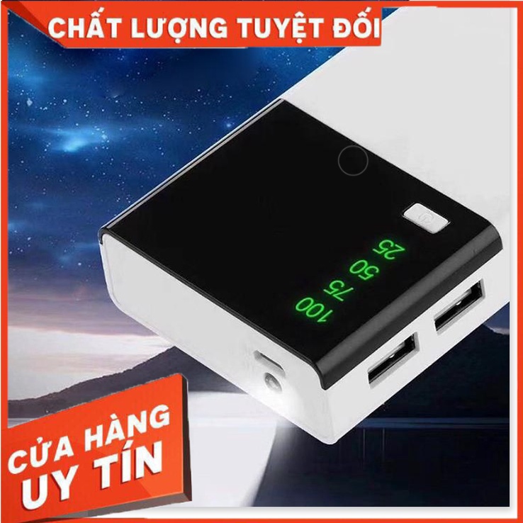 Sạc dự phòng 30000mah - sạc dự phòng, pin dự phòng sam sung dung lượng cực lớn có đèn pin và hiện thị % pin -ngaa380