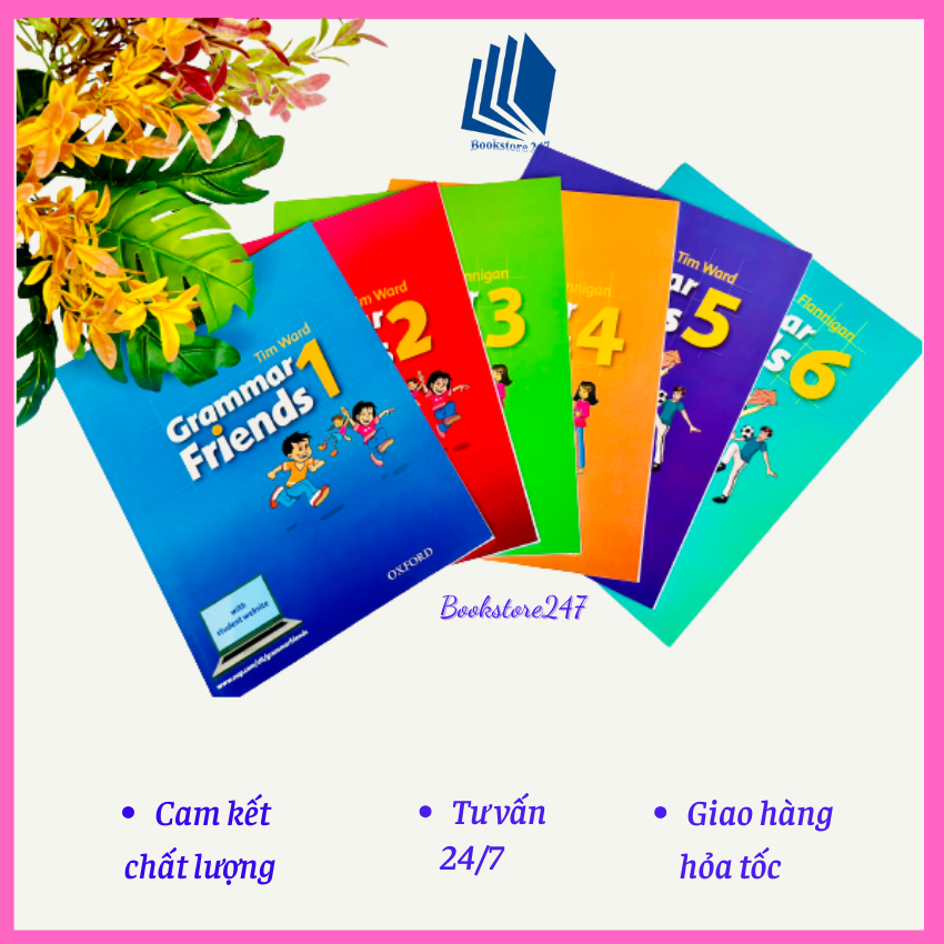 Sách- grammar friends 1, 2, 3, 4,5, 6 - students book