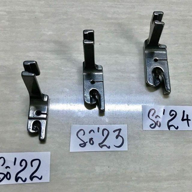 Chân vịt cuốn lai máy 1kim công nghiệp có 2li, 2li4, 3li2, 4li, 4li8. 6li4