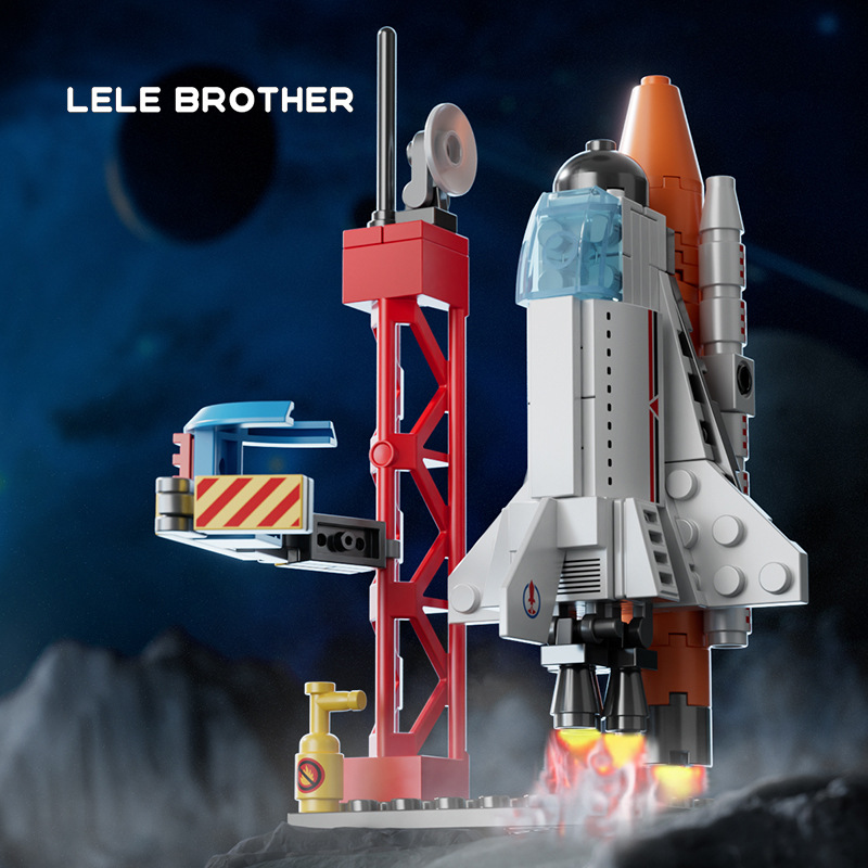 Lego đồ chơi lắp ráp thông mình cho bé mô hình tên lửa, tàu vũ trụ cao cấp, VIVA HOUSE