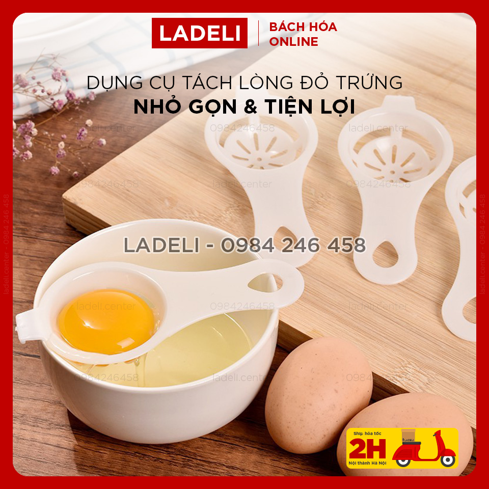 Dụng cụ tách lòng đỏ trứng gà