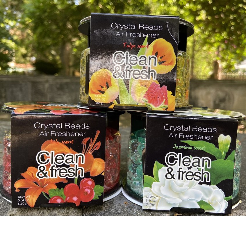 Sáp thơm Hàn Quốc dạng hạt pha lê Clean & Fresh 160g