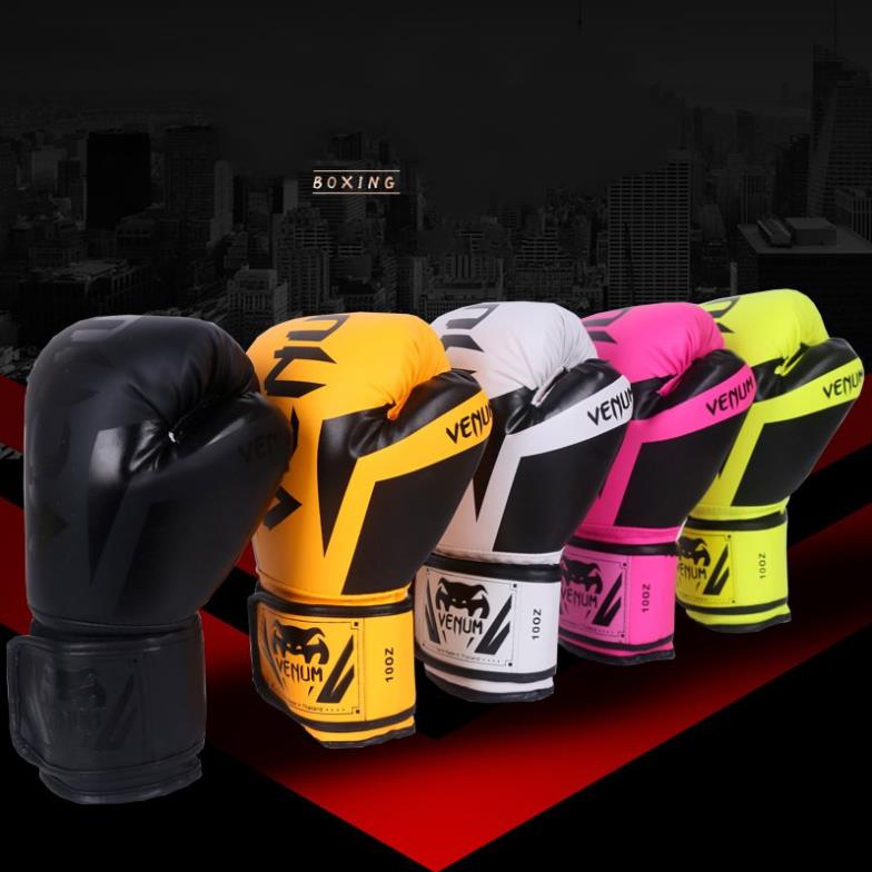 Găng tay boxing bao tay đấm bốc luyện tập người lớn, trẻ em