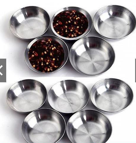 Chén inox đựng nước chấm